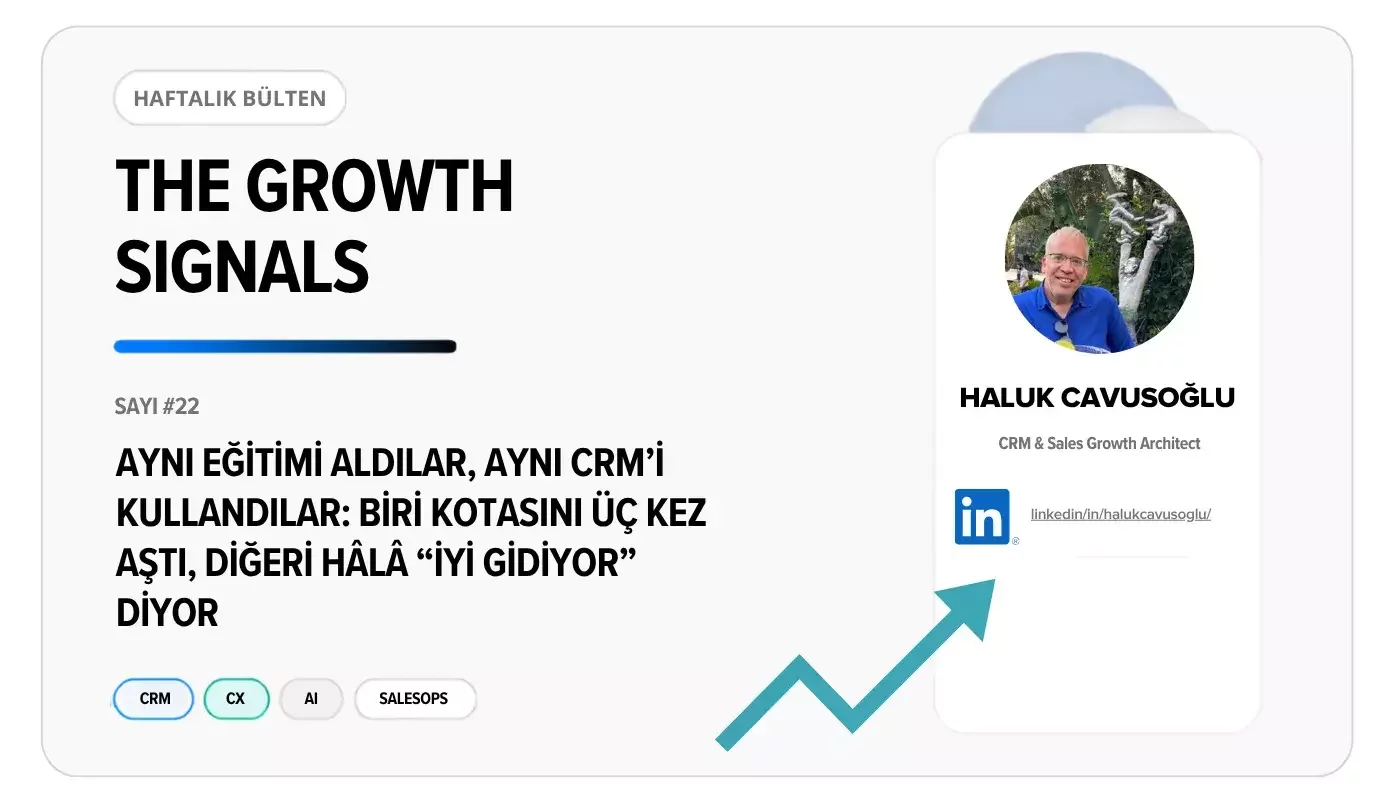 Aynı Eğitim, Farklı Sonuç: Satış Ekibinizdeki Fark Nereden Geliyor?